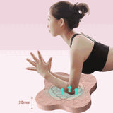 Maxbell Yoga Knee Pad Nonslip for Knees Elbows Wrists Hands for Workout Floor Travel Pink