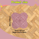 Maxbell Yoga Knee Pad Nonslip for Knees Elbows Wrists Hands for Workout Floor Travel Pink