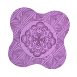 Maxbell Yoga Knee Pad Nonslip for Knees Elbows Wrists Hands for Workout Floor Travel Purple