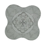 Maxbell Yoga Knee Pad Nonslip for Knees Elbows Wrists Hands for Workout Floor Travel Gray