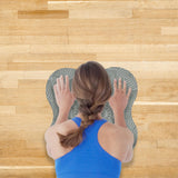 Maxbell Yoga Knee Pad Nonslip for Knees Elbows Wrists Hands for Workout Floor Travel Gray