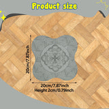 Maxbell Yoga Knee Pad Nonslip for Knees Elbows Wrists Hands for Workout Floor Travel Gray