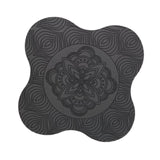 Maxbell Yoga Knee Pad Nonslip for Knees Elbows Wrists Hands for Workout Floor Travel Black