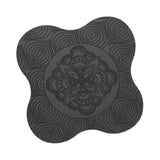 Maxbell Yoga Knee Pad Nonslip for Knees Elbows Wrists Hands for Workout Floor Travel Black