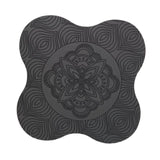 Maxbell Yoga Knee Pad Nonslip for Knees Elbows Wrists Hands for Workout Floor Travel Black