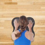 Maxbell Yoga Knee Pad Nonslip for Knees Elbows Wrists Hands for Workout Floor Travel Black