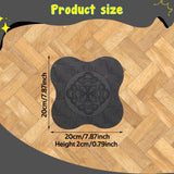 Maxbell Yoga Knee Pad Nonslip for Knees Elbows Wrists Hands for Workout Floor Travel Black