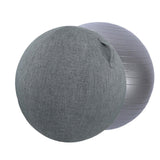 Maxbell Yoga Ball for Exercise with Cover Thickened Rhythmic Gymnastics Office 55 cm Navy