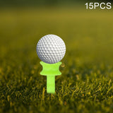 Maxbell 15 Pieces Golf Tees Women Men Practice Beginner Equipment Driving Range Tees