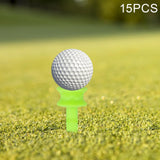 Maxbell 15 Pieces Golf Tees Women Men Practice Beginner Equipment Driving Range Tees