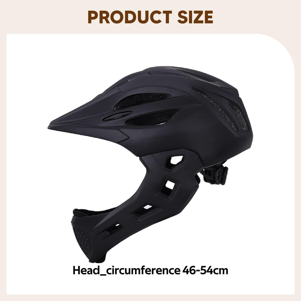 54cm bike helmet ⚡️Buy Maxbell Kids Full Face Bike Helmet Head Protective Bicycle Helmet Black at the best price with offers in India. Maxbell Kids Full Face Bike Helmet Head Protective Bicycle Helmet Black Free