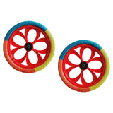 Maxbell 2 Pieces Balance Bike Replacement Wheel Spare Parts Kids Balance Bike Wheels Diameter 35.5cm