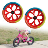 Maxbell 2 Pieces Balance Bike Replacement Wheel Spare Parts Kids Balance Bike Wheels Diameter 35.5cm