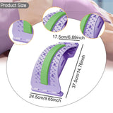 Maxbell Back Stretcher Support Cracker Board for Men Women Father Home Purple