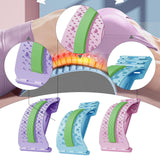 Maxbell Back Stretcher Support Cracker Board for Men Women Father Home Purple