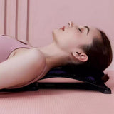 Maxbell Back Stretcher Support Cracker Board for Men Women Father Home Purple