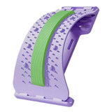 Maxbell Back Stretcher Support Cracker Board for Men Women Father Home Purple