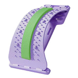 Maxbell Back Stretcher Support Cracker Board for Men Women Father Home Purple