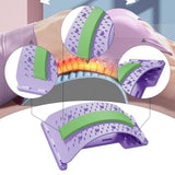 Maxbell Back Stretcher Support Cracker Board for Men Women Father Home Purple