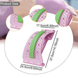Maxbell Back Stretcher Support Cracker Board for Men Women Father Home Pink