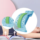 Maxbell Back Stretcher Support Cracker Board for Men Women Father Home Blue