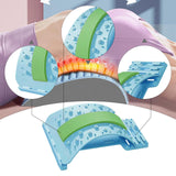 Maxbell Back Stretcher Support Cracker Board for Men Women Father Home Blue