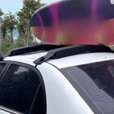 Maxbell Car Soft Roof Rack Pads Lightweight Foldable Outdoor Surfboard Car Roof Rack