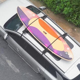 Maxbell Car Soft Roof Rack Pads Lightweight Foldable Outdoor Surfboard Car Roof Rack