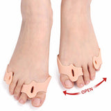Maxbell 2 Pieces Body Feet Aligners Relax Gel for Women Girls Correcting