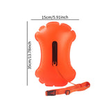 Maxbell Swim Buoy Highly Visible Floating Sack for Water Sports