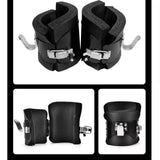 Maxbell Anti Inversion Boots Boots for Sit up Abdominal Exercise Gym Black
