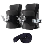 Maxbell Anti Inversion Boots Boots for Sit up Abdominal Exercise Gym Black