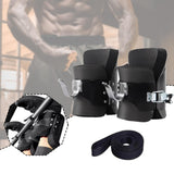 Maxbell Anti Inversion Boots Boots for Sit up Abdominal Exercise Gym Black