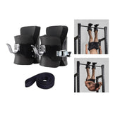 Maxbell Anti Inversion Boots Boots for Sit up Abdominal Exercise Gym Black