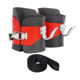 Maxbell Anti Inversion Boots Boots for Sit up Abdominal Exercise Gym Black Red