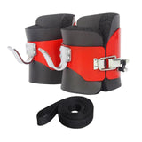 Maxbell Anti Inversion Boots Boots for Sit up Abdominal Exercise Gym Black Red