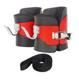 Maxbell Anti Inversion Boots Boots for Sit up Abdominal Exercise Gym Black Red
