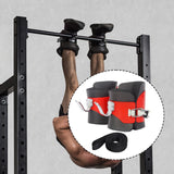Maxbell Anti Inversion Boots Boots for Sit up Abdominal Exercise Gym Black Red