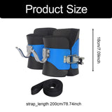 Maxbell Anti Inversion Boots Boots for Sit up Abdominal Exercise Gym Black Blue