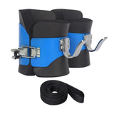 Maxbell Anti Inversion Boots Boots for Sit up Abdominal Exercise Gym Black Blue