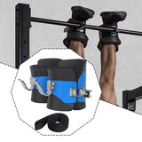 Maxbell Anti Inversion Boots Boots for Sit up Abdominal Exercise Gym Black Blue