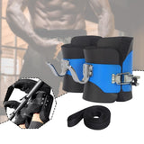 Maxbell Anti Inversion Boots Boots for Sit up Abdominal Exercise Gym Black Blue