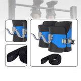 Maxbell Anti Inversion Boots Boots for Sit up Abdominal Exercise Gym Black Blue