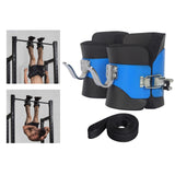 Maxbell Anti Inversion Boots Boots for Sit up Abdominal Exercise Gym Black Blue