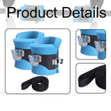 Maxbell Anti Inversion Boots Boots for Sit up Abdominal Exercise Gym Thickened Blue