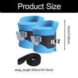 Maxbell Anti Inversion Boots Boots for Sit up Abdominal Exercise Gym Thickened Blue