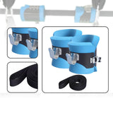 Maxbell Anti Inversion Boots Boots for Sit up Abdominal Exercise Gym Thickened Blue