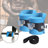 Maxbell Anti Inversion Boots Boots for Sit up Abdominal Exercise Gym Thickened Blue