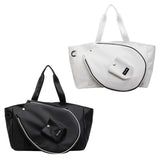Maxbell Tennis Tote Bag Professional Multipurpose Travel Carrying Outdoor Sports Bag black