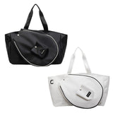 Maxbell Tennis Tote Bag Professional Multipurpose Travel Carrying Outdoor Sports Bag black